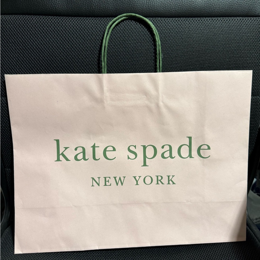 Kate Spade Pink Paper Bag